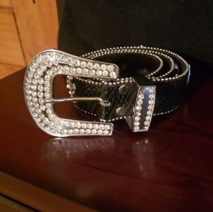 Bedazzled Cowgirl Belt